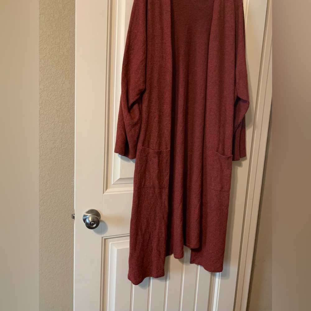 Torrid Super Soft Plush Duster Open Front - image 2